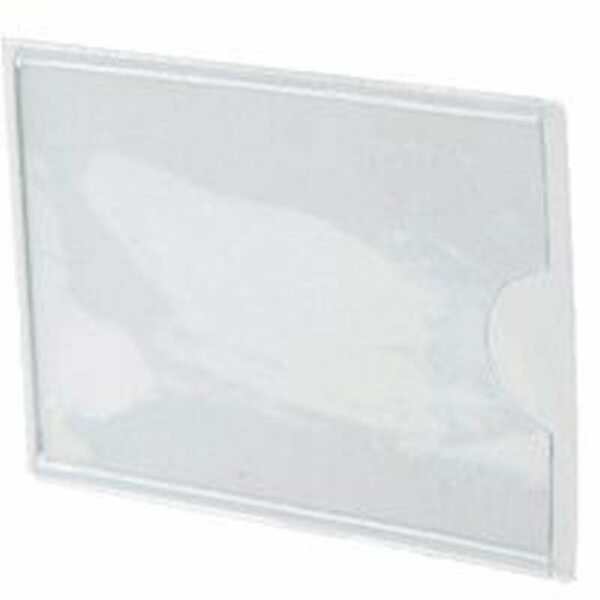 Southern Imperial Tag Pocket, 1-1/4 in W, PVC, Clear R-VPT-1252